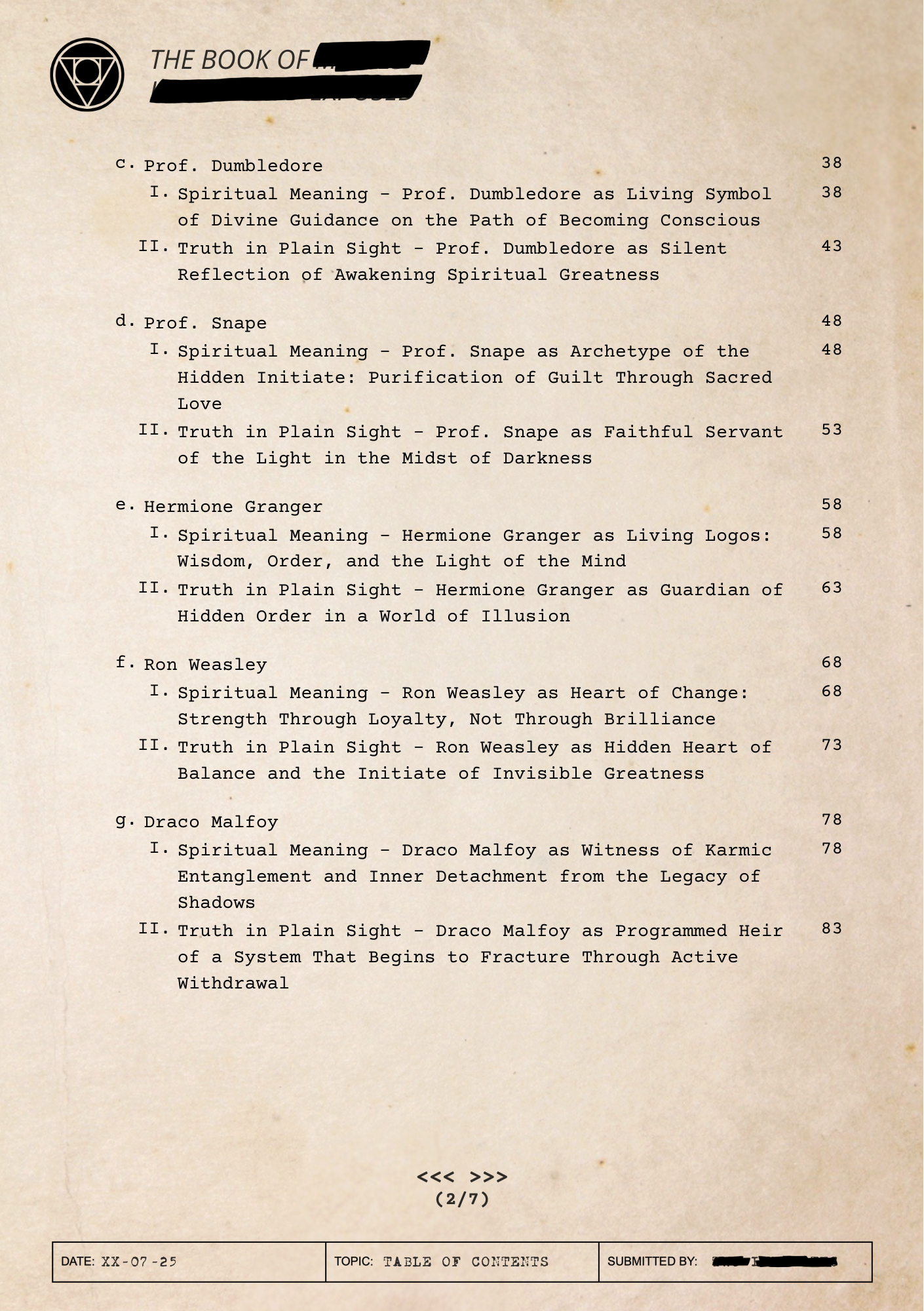 The Book of Movies [Vol.1]