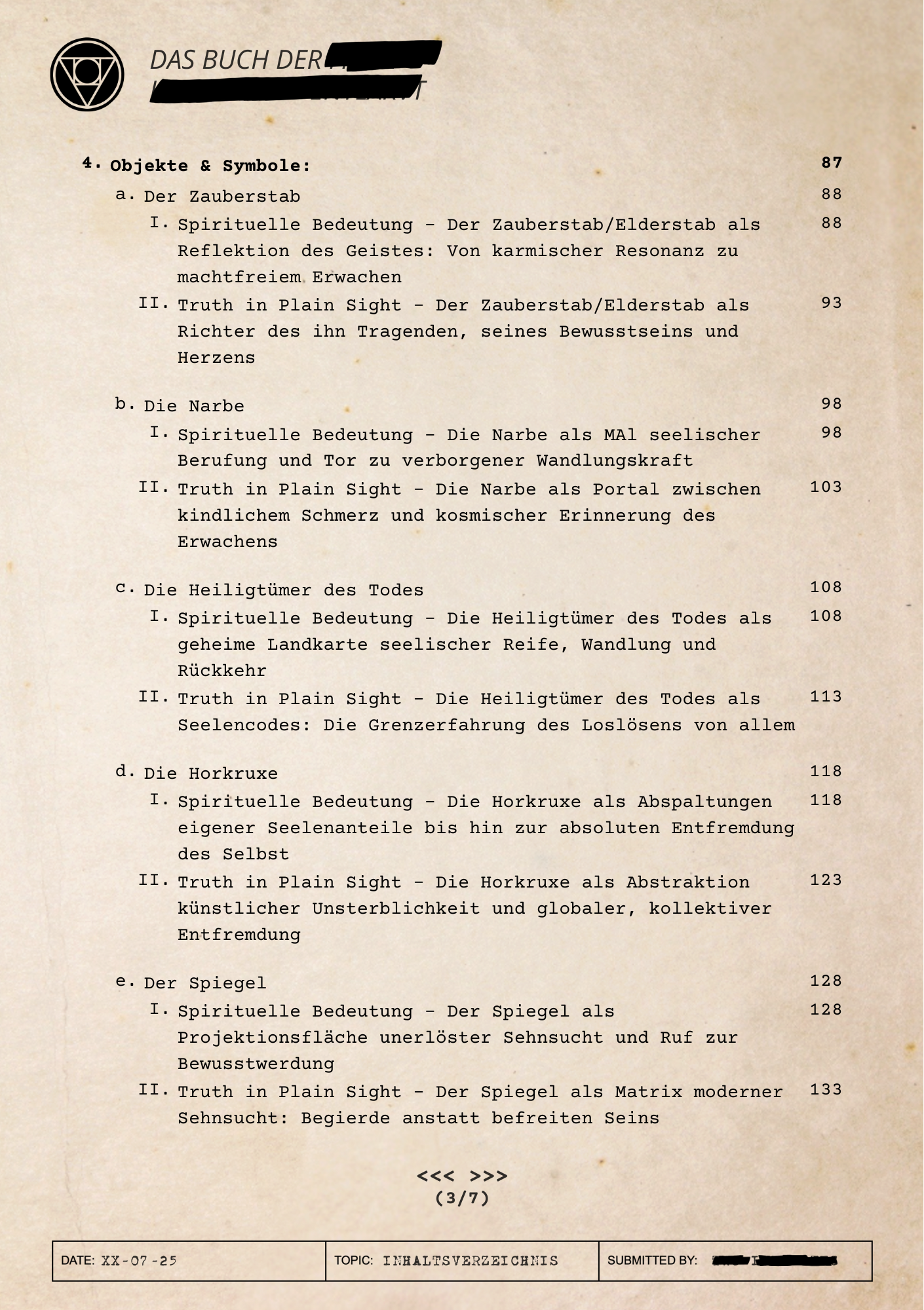 Das Buch der Filme [Band 1]